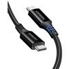 UGREEN Cavo USB C 100W, Cable Tipo C 20V/5A PD 3.0, Compatibile con iPhone 17 Pro Max Air/16/15 Plus Pro Max, MacBook, iPad Air, Galaxy S26/S25/S24, Pixel 10/9, ecc. 2M
