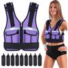 Sportneer Gilet da corsa regolabile 0,9 - 8 kg, 9 in 1 rapidamente regolabile per uomini e donne, allenamento con la forza, calistenica e palestra, gilet in peso di alta qualità