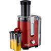 Russell Hobbs Spremiagrumi Elettrico Rosso - Verdura e Frutta - Apertura di Riempimento XL per Frutta e Verdura Intera, 2 Velocità, Contenitore Succo 750 ml, Contenitore Polpa 2,0 l, No BPA, 24740-56