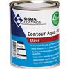 Sigma Smalto universale all'acqua lucido - Contour Aqua PU Gloss Bianco