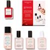Manucurist Sistema Green Rosso Poppy Red - Kit Smalto Resistente Senza Lampada : 1 Sgrassante, 1 Base Coat, 1 Smalto Unghie, 1 Top Coat, Gocce Asciuganti - Smalto Unghie Lunga Durata - Regalo Donna