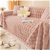 uyeoco Copridivano 3/4/5/2 Posti Coperta Divano con Penisola Destra/Sinistra Multiuso Coperta Fodera per Divano Forma di L Antipolvere Protettiva Copriletto (Color : #27, Size : 180x320cm)