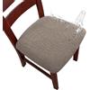 uyeoco Coprisedie per Sedia 2/4/6 Pezzi Coprisedia Ecopelle Elasticizzato Coprisedia Coprisedia Senza Schienale Coprisedili Sala da Pranzo Coprisedili per sedie (Color : 14#, Size : 4 PCS)