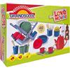Globo Giocattoli Grande Playset Accessori Cucina - Con scolapiatti - 40 Accessori cucina - Stoviglie, tazze, piatti, mestoli - Globo Giocattoli - Grand Soleil 41940
