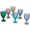 Villa D'Este Home Tivoli 2191709 Syrah Set 6 Calici Vino, Multicolore