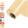 Siser® EasyWeed® Extra Crema, 30cm x 0,5mt, vinile termotrasferibile per personalizzare nylon, pelle, tessuti trattati