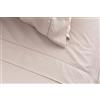 Catherine Lansfield Fantasy Sateen Modern Taupe - Set di lenzuola per letto da 180 a 260 x 280 cm, con 2 cuscini, 50 x 110 cm