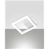 Fabas BARD APPLIQUE BIANCA 1 LUCE 3000K - 11W - 1080 lm, 17CM DIMMERABILE