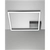 Fabas BARD PLAFONIERA ANTRACITE A LED 3000K - 39W - 3880 lm DIMMERABILE 45CM C/ACCESS.