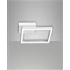 Fabas BARD APPLIQUE BIANCA 1 LUCE a LED 3000K - 22W - 2160 lm DIMMERABILE