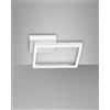 Fabas BARD APPLIQUE BIANCA NW 1 LUCE A LED 4000K - 22W - 2250 lm DIMMERABILE