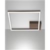 Fabas BARD PLAFONIERA CORTEN A LED 3000K - 39W - 3880 lm DIMMERABILE 45CM C/ACCESS.