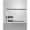Fabas BARD PLAFONIERA NERA A LED 3000K - 39W - 3880 lm DIMMERABILE 45CM C/ACCESS