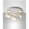 Fabas KINO PLAFONIERA COGNC 3 LUCI A LED 3000K - 36W - 3900 lm DIMMERABILE