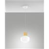 Fabas KINO SOSPENSIONE BIANCA A LED 3000K - 12W - 1300 lm DIMMERABILE
