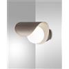 Fabas ADRIA APPLIQUE ORO OPACO A LED 3000K - 6W - 540 lm ORIENTABILE IP20 IN METALLO E VETRO
