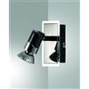 Fabas ALICE SPOT 1XGU10 50W CROMO NERO S/L 2554-81-172