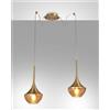 Fabas APOLLO SOSPENSIONE OTTONE SAT.2 LUCE 3623-42-119