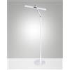 Fabas BEBA LAMPADA DA LETTURA DA TERRA BIANCA A LED CCT 3000K - 4000K - 6000K- 12W - 1340 lm DIMMERABILE ORIENTABILE
