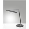 Fabas BEBA LAMPADA DA SCRIVANIA ANTRACITE A LED CCT 3000K - 4000K - 6000K- 12W - 1340 lm DIMMERABILE ORIENTABILE