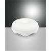 Fabas BLUMA LAMPADA DA TAVOLO BIANCA RICARICABILE A LED 3000K - 3,9W - 325 lm SENSORE CON DIMMER