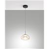 Fabas BRENA SOSPENSIONE COGNAC 1 LUCE A LED CCT 2700K - 3000K - 4000K- 10W - 1080 lm DIMMERABILE A STEP