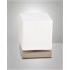 Fabas BRENTA DA TAVOLO ORO OPACO IN METALLO E VETRO A LED 3000K - 6W - 540 lm DIMMERABILE