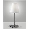 Fabas LUCY BIG DA TAVOLO NICHEL SATINATO TOUCH ON/OFF 1 LUCE ATTACCO E14