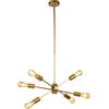 Searchlight Ciondolo Alpha 6Lt - Metallo dorato