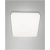 Fabas FOLK PLAFONIERA BIANCA L.28X28CM A LED 27W 3000K 2500LM IP65