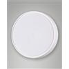 Fabas HATTON PLAFONIERA BIANCA 2 LUCI ATTACCO E27 D.30CM C/SENSORE