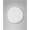 Fabas HATTON PLAFONIERA LED 14W 3000K 1600lm BIANCA D.25CM
