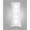 Fabas MILTON PLAFONIERA BIANCA 30X70 CM. 3113-66-102