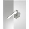 Fabas NALA APPLIQUE CROMO L. 30cm A led 3000K - 6W - 700 lm IP44