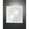 Fabas NAXAR PLAFONIERA BIANCA L.30X30 CM. 3238-61-102