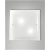 Fabas NAXAR PLAFONIERA BIANCA L.40X40 CM. 3238-65-102