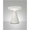 Fabas NEUTRA DA TAVOLO BIANCA H.27CM A LED 3000K - 12W - 1260 lm DIMMERABILE