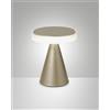 Fabas NEUTRA DA TAVOLO ORO OPACO H.20CM A LED 3000K - 8W - 750 lm DIMMERABILE