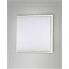 Fabas DESDY PLAFONIERA LED BIANCA L.24X24CM A LED 23W 3000K 2700 LM IN ALLUMINIO IP54