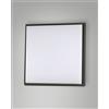 Fabas DESDY PLAFONIERA NERA L.24X24CM A LED 23W 3000K 2700 LM IN ALLUMINIO IP54