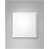 Fabas OBAN PLAFONIERA BIANCA ATTACCO E27 L.24X24CM C/SENSORE 1 LUCE