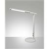 Fabas IDEAL LAMPADA DA TAVOLO BIANCA A LED ORIENTABILE CCT 3000K - 4000K - 5000K - 6000K- 10W - 1000 lm DIMMERABILE