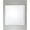 Fabas OBAN PLAFONIERA BIANCA 2 LUCI ATTACCO E27 L.30X30CM IP65