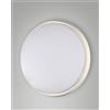 Fabas OLLY PLAFONIERA LED 30W 3000K 3220LM BIANCA D.30CM IN ALLUMINIO IP54