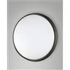 Fabas OLLY PLAFONIERA LED 30W 3000K 3220LM NERA D.30CM IN ALLUMINIO IP54