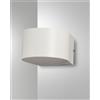 Fabas LAO APPLIQUE PER ESTERNI 1 LUCE BIANCO LED 6W 3000K 540LM IP65