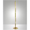 Fabas LING LAMPADA DA TERRA OTTONE SATINATO A LED 3000K - 36W - 4320 lm DIMMERABILE