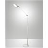Fabas REGINA LAMPADA DA TERRA PER LETTURA BIANCO CCT 3000K - 4000K - 5000K - 6000K- 9W - 1135 lm DIMMERABILE E ORIENTABILE