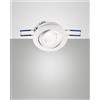 Fabas SIGMA SYSTEM INCASSO BIANCO TONDO ORIENTABILE A LED 7W 3000K 800LM IP40