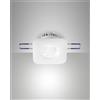 Fabas SIGMA SYSTEM INCASSO BIANCO QUADRATO FISSO A LED 7W 3000K 800LM IP40